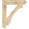 Ekena Millwork Imperial Arts & Crafts Rough Sawn Bracket, Douglas Fir, 6"W x 36"D x 42"H BKT06X36X42IMP03RDF - alternate 4